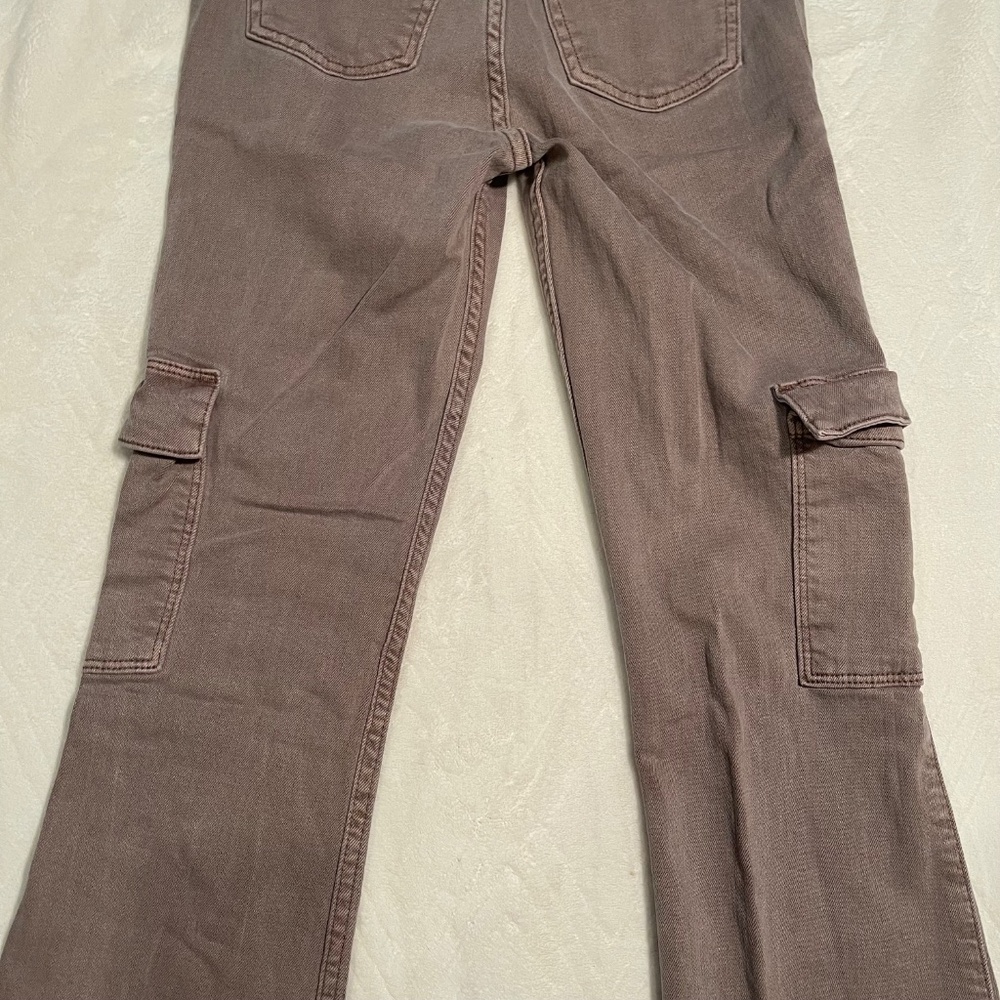 Abercrombie kids high rise flare size 11/12 Long - Picture 6 of 9